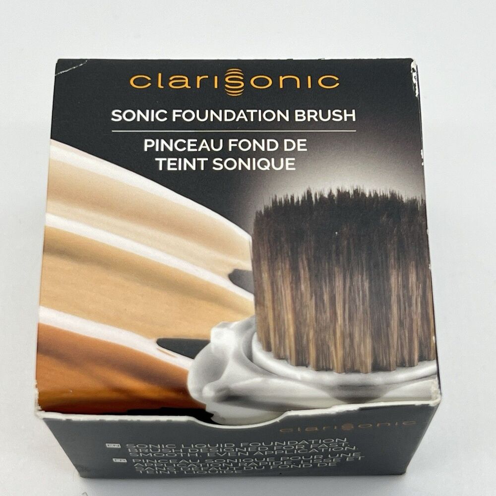 AUTHENTIC Clarisonic Sonic Foundation Brush Attachment Head New